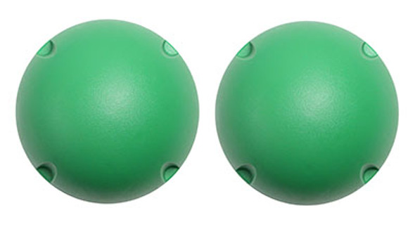 CanDo MVP Balance System - Green Ball - Level 3 - PAIR