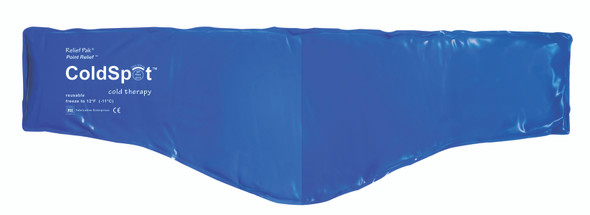 Relief Pak ColdSpot Blue Vinyl Pack - neck contour - 6" x 23" - Case of 12