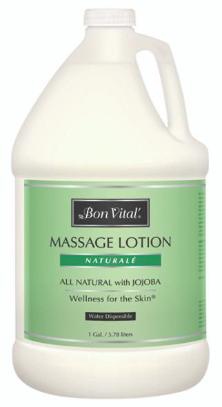 Bon Vital Naturale Massage Lotion - 1 gallon bottle - Case of 4