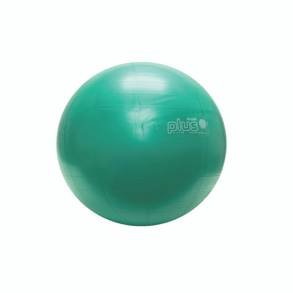 PhysioGymnic Inflatable Exercise Ball - Green - 26" (65 cm)