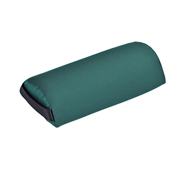 Mini Half Round Bolster -  13" L x 6" Dia - Green