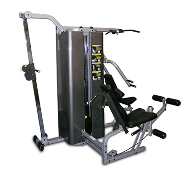 Inflight Fitness, Vanguard Training System, Four Stacks, Four Stations, Cable Crossover, Compact 54" Beam, Full Shrouds