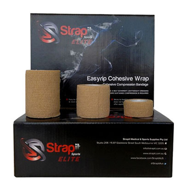 Strapit Professional Cohesive Bandage LF, 2 in x 11 yds, Box of 12