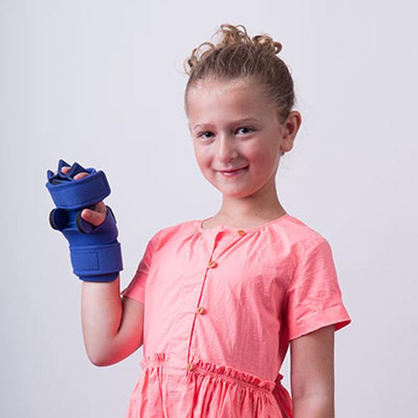 Comfyprene Hand/Thumb Orthosis, Pediatric, Light Blue, Medium