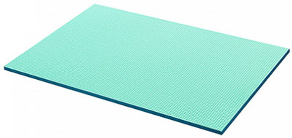 Airex Exercise Mat, Titania 200, 79" x 49" x 1.25", Water Blue, Case of 5