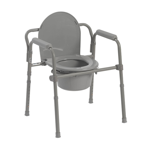 Drive, Steel Folding Bedside Commode