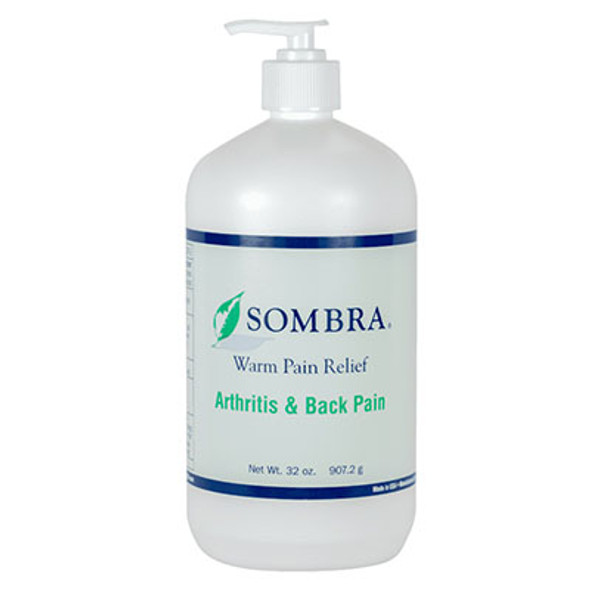 Sombra Warm Pain Relief - Arthritis and Back Pain, 32 oz Pump