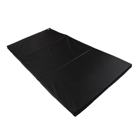 Premium Gym Mat, Jet Black, 96"L x 48"W x 2"D