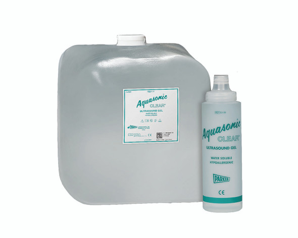 Aquasonic, Clear Ultrasound Gel, 5L with 8.5 oz. Dispenser, Each