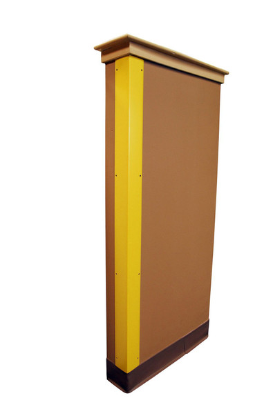 Corner Guard, Yellow FR, 3" x 3" x 48", Case of 20