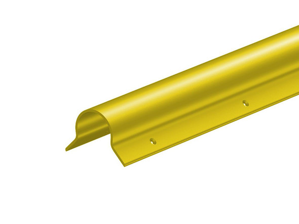 Corner Guard, Bullnose Yellow FR, 2.5" x 48", Case of 20