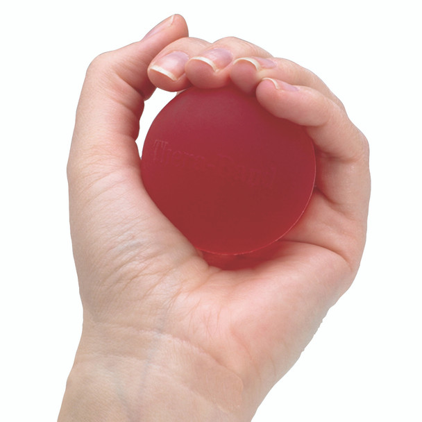 TheraBand hand exerciser - Large, Red, soft