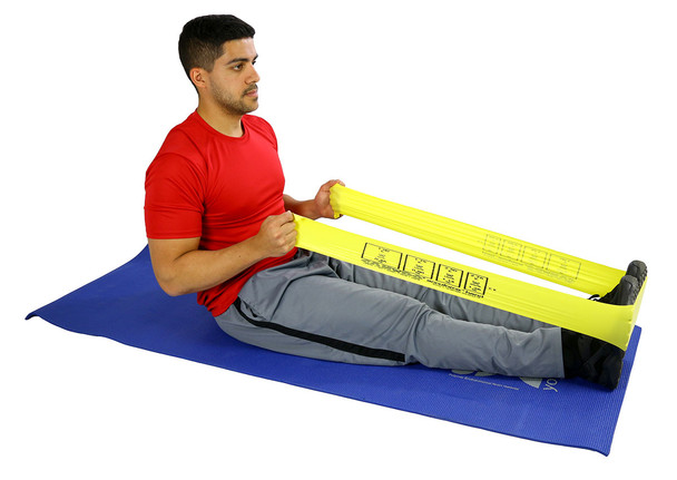 CanDo AccuForce Exercise Band - 50 yard roll - Yellow - x-light