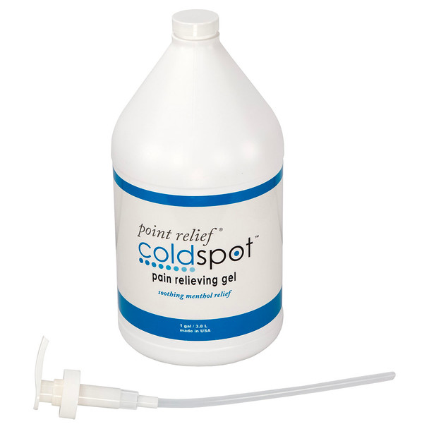 Point Relief ColdSpot Lotion - Gel Pump- 128 oz / 1 gallon