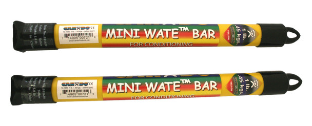 CanDo Mini WaTE Bar, Tan, 1 lb., Pair