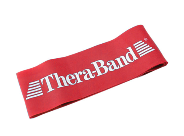 TheraBand exercise loop - 8" - Red - medium