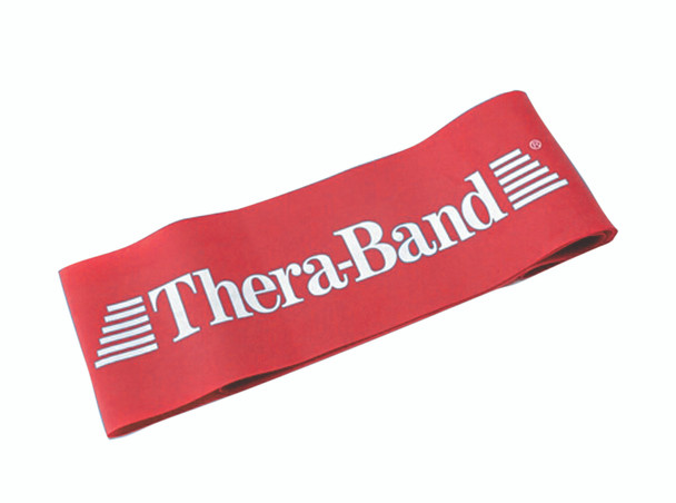 TheraBand exercise loop - 12" - Red - medium