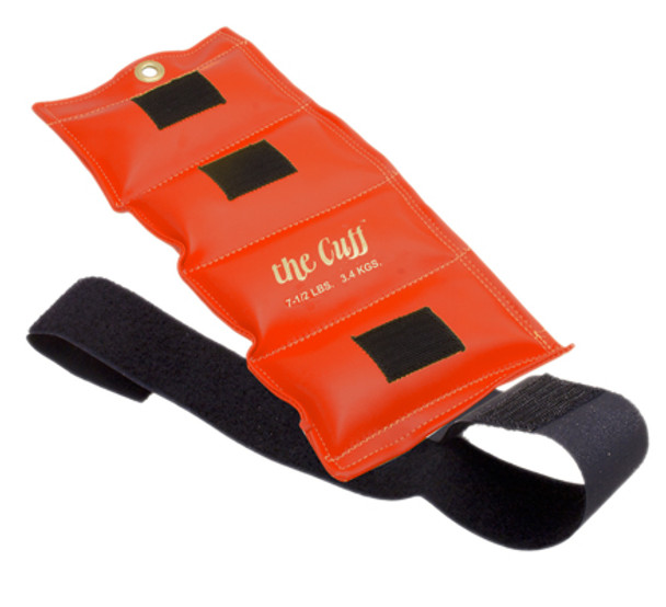 The Cuff Deluxe Ankle and Wrist Weight, Orange (7.5 lb.)
