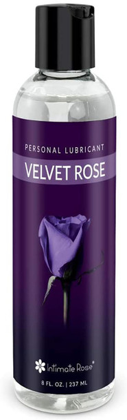 Velvet Rose, Lubricant Vaginal Moisturizer and Water Based Personal Lubricant, 8 oz.