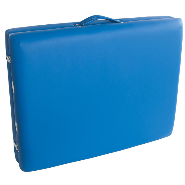 Deluxe massage table, 30" x 73", blue