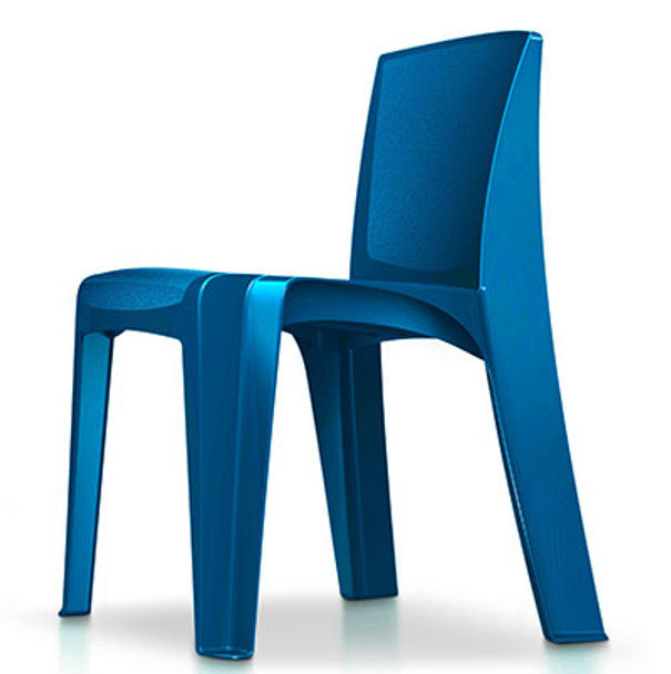Stackable Chair Slate, Blue