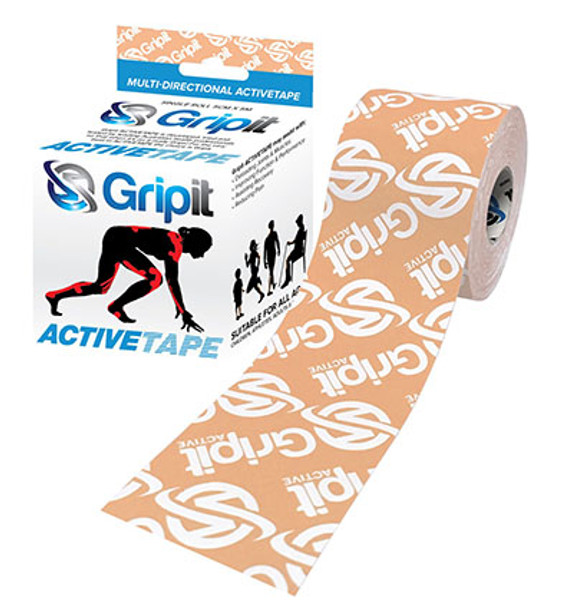 Strapit ACTIVETAPE, 2 in x 5.5 yds, Tan with logo