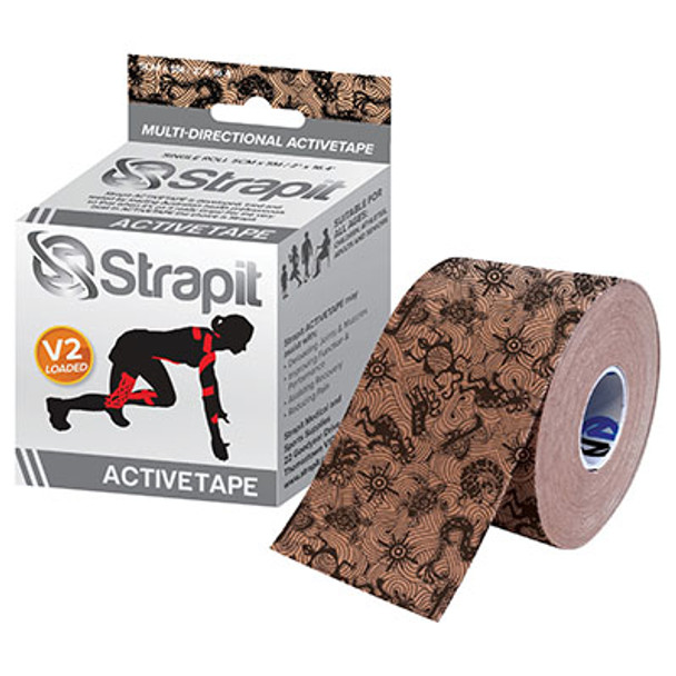 Strapit ACTIVETAPE V2 with Memory Fabric, 2 in x 5.5 yds, Pattern