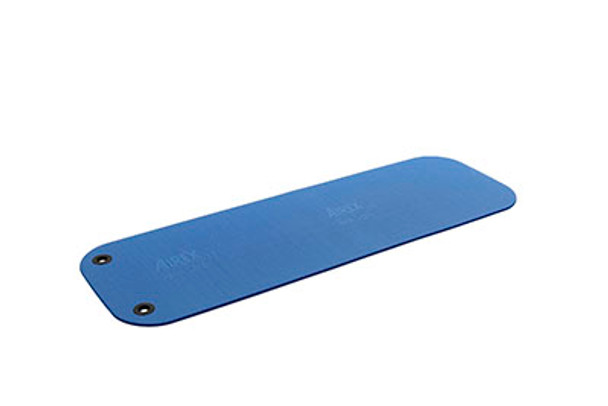 Airex Exercise Mat, Coronella 185, 72" x 23" x 0.6", Blue, Eyelets, Case of 10