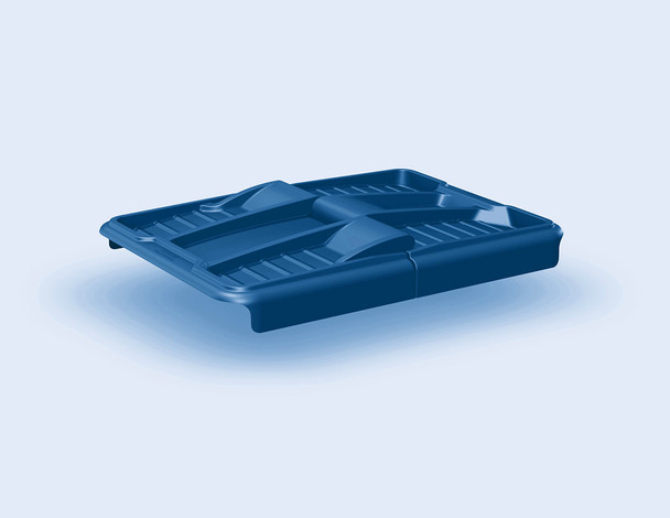 Kangaroo Cart Lid, Food Grade Material, Blue