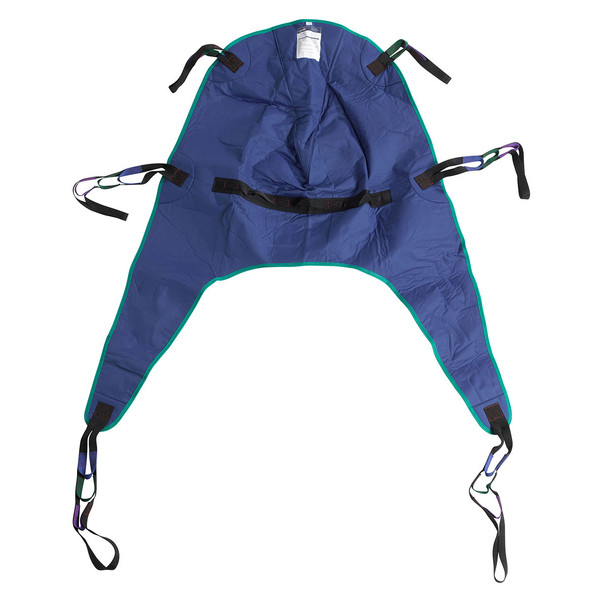Drive, Divided Leg Patient Lift Sling with Headrest, Medium