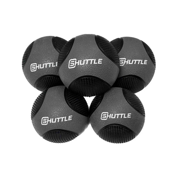 Shuttle Medicine Balls, Gray, Set of 5