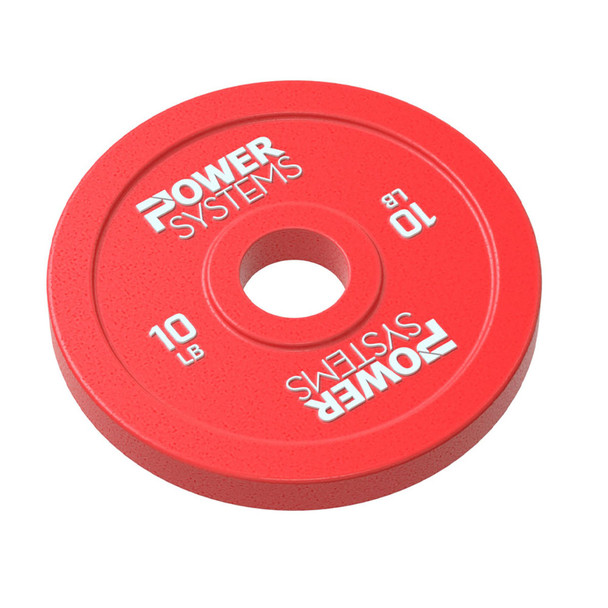 Training Plate, Red, 10 lb