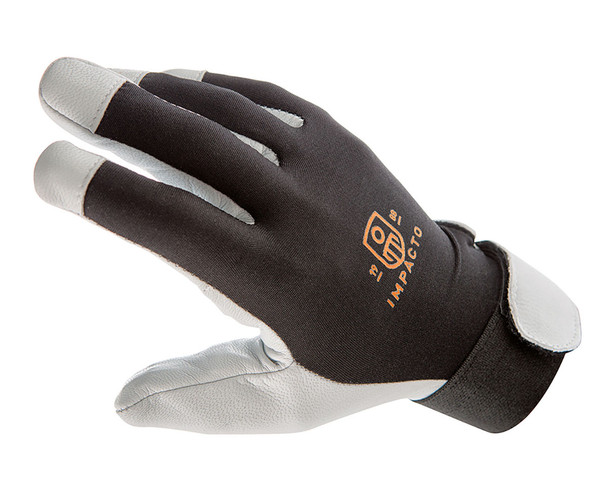 Impacto Anti-Vibration Air Glove, Nylon Lycra with Pearl Leather, Full Finger, Small Impacto Anti-Vibration Air Glove, Nylon Lycra with Pearl Leather, Full Finger, Small