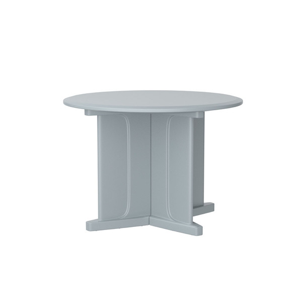 Endurance Table 42" Round X-Base Flame Retardant, Green