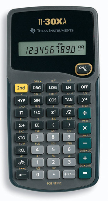 TI-30Xa Scientific Calculator 