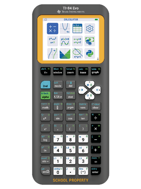 TI-84 Evo EZ Spot Graphing Calculator Teacher Kit of 10