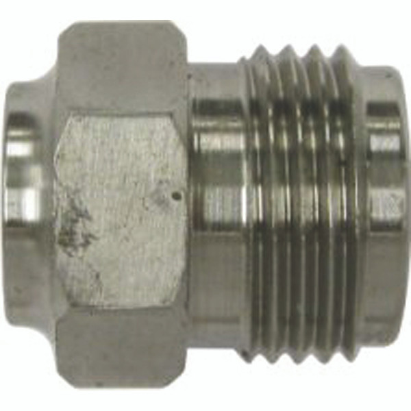 Stainless Male Weld-on O-ring Nut NO 8 - Vintage Air