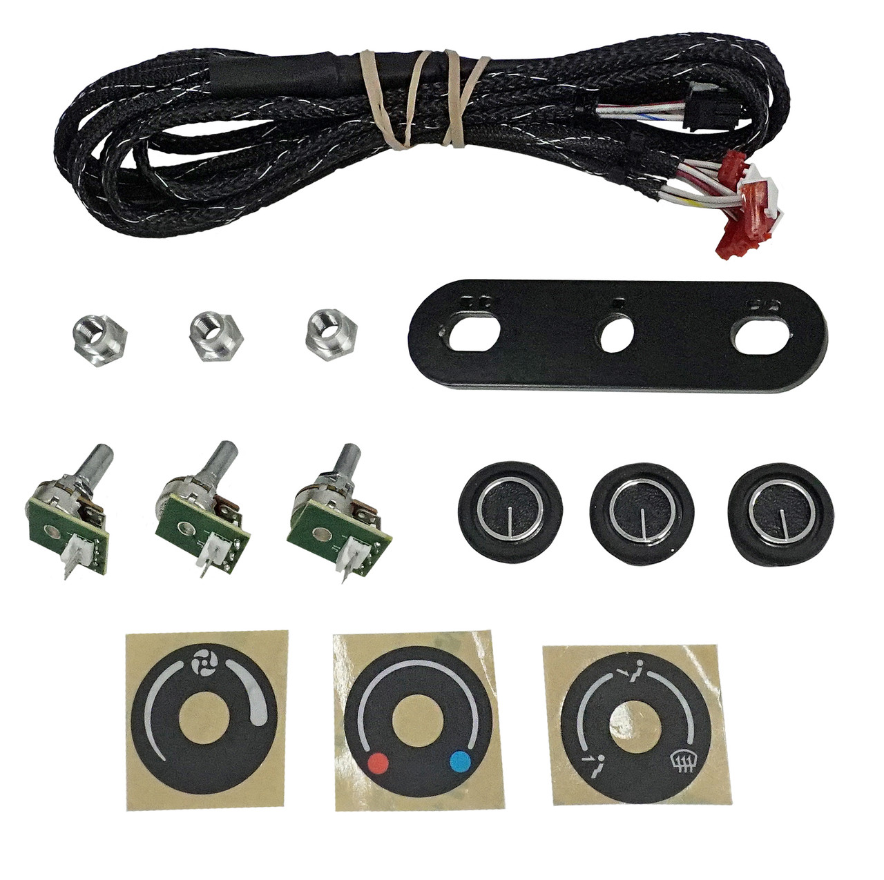 コンデジ 1968-83 FJ40 Land Cruiser SureFit® Control Panel Kit - Vintage Air