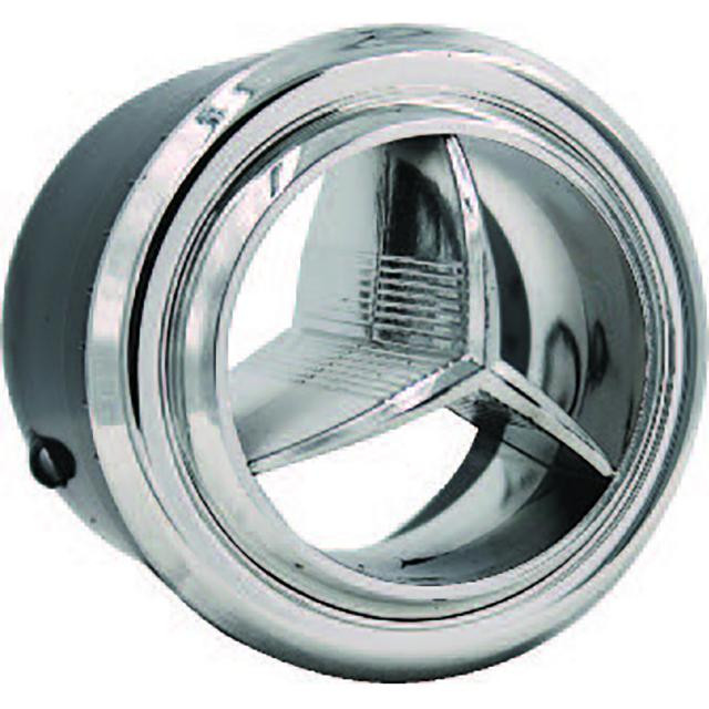 Std Series Tri-Bar Louver for 2.5-Inch Hose All Chrome - Vintage Air