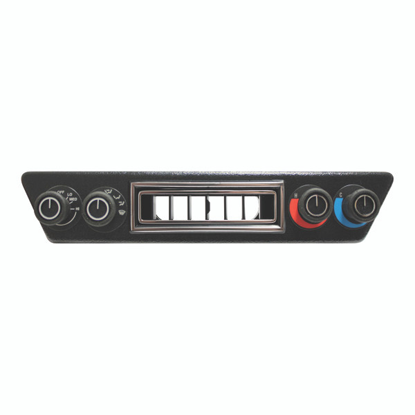 Gen II 4-Knob Base Under-Dash Control Panel with Louver