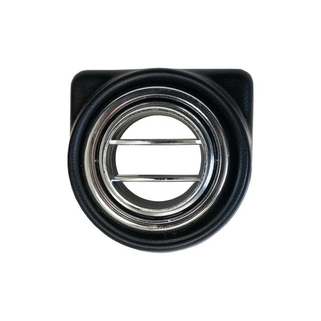 Under Dash Slimline Round Chrome Louver Bezel Kit - Vintage Air