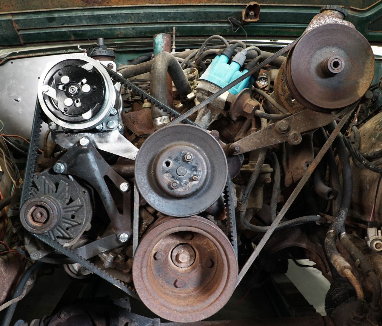 1965-76 Ford FE Compressor Bracket Kit