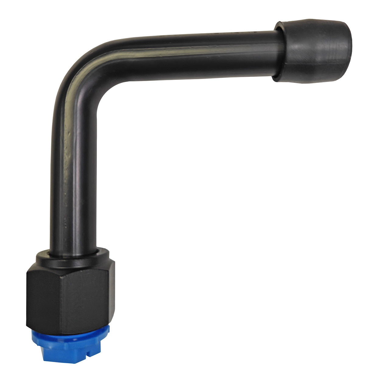 O-Ring Extended Bulkhead Black Heater Fittings For 5/8 Inch Hose - 90 ...