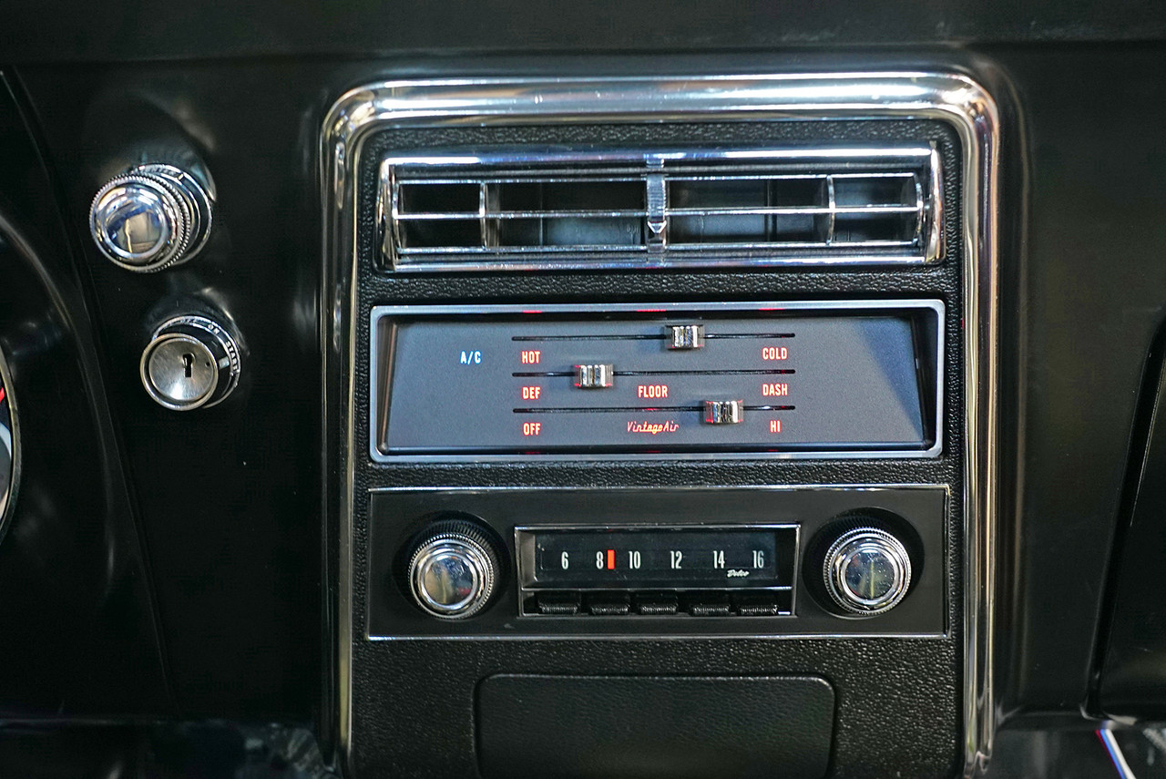 1967-68 Camaro with Factory Air, with Billet Deluxe RGB Control