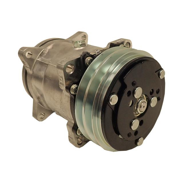 Sanden SD 508 Rear Exit Compressor Double V-groove pulley Rear