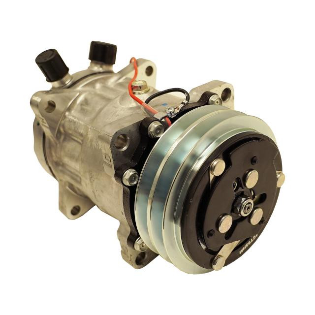 709 Compressor with Double V-Groove Pulley and Standard Finish