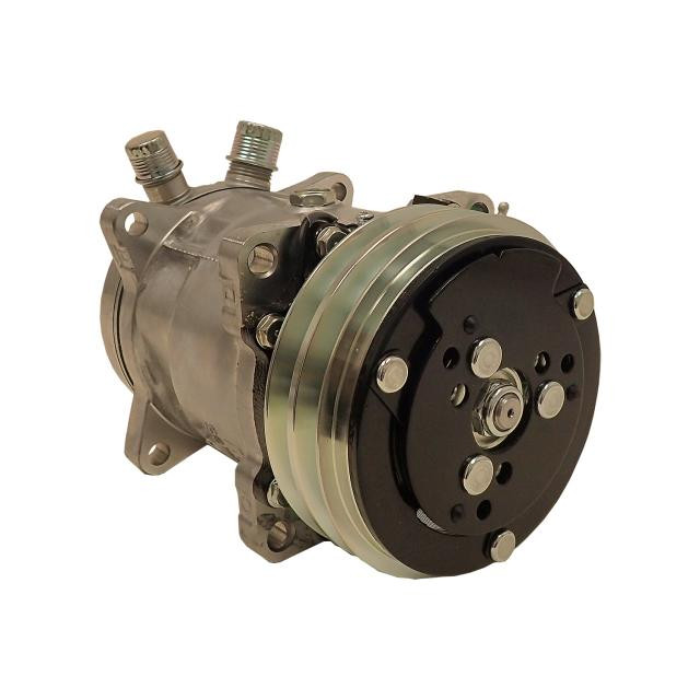 508 Compressor with Double V-Groove Pulley and Standard Finish