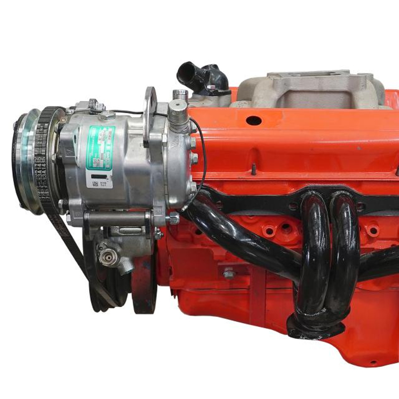 S✩ Chevrolet 305/350 Driver-Side Compressor/Saginaw Power