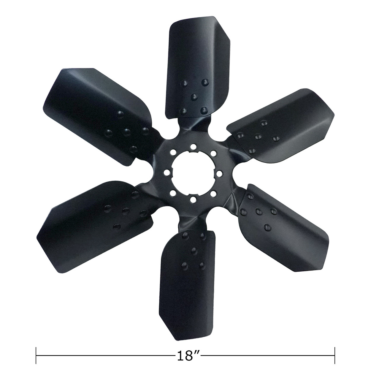 冷風機　アンティーク　 Clutch Fan Blade 18 IN. x 2 IN. Fan - Vintage Air