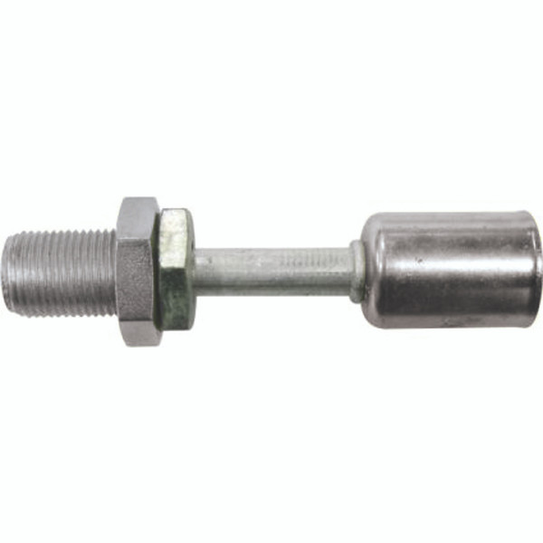 Bulkhead Beadlock Male Fitting - Straight NO 10 Hose Fitting